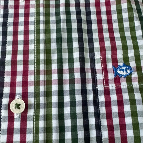 SOUTHERN TIDE classic fit button down shirt Size M - Picture 3 of 9